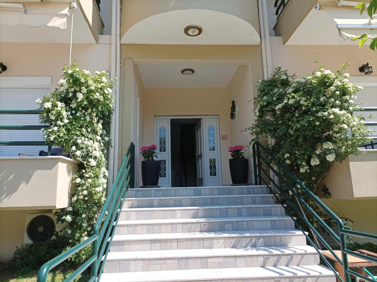 Dimitra Apartments Keramotí Exterior foto
